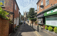 Farnham church street view surrey archtecture george james architects
