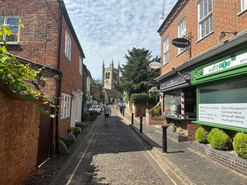Farnham church street view surrey archtecture george james architects