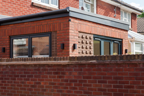 Lavender brickwork