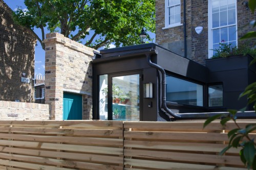 Rear extension and refurbishment of a Georgian house in Islington Barnsbury Road1