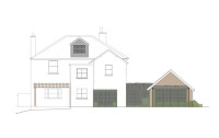 Beech road rear extension Reigate Surrey George James Archtiects