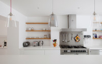 Refurbishment of the front light well and basement of a large Victorian terraced house 4