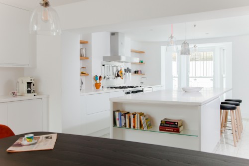 Refurbishment of the front light well and basement of a large Victorian terraced house