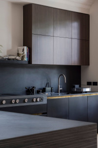 Contemporary kitchen Edwardian manor refurbishment