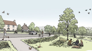 north devon housing development george james architects