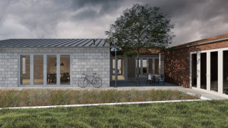 A one off family house in Somerset comprising