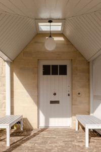 Contemporary porch architecture detail South Downs National park