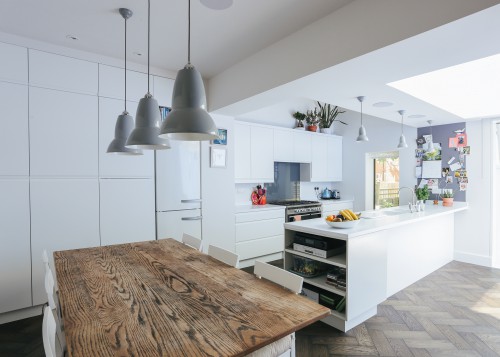 Transformation of the ground floor of a small Edwardian terraced house in Mitcham 3