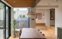 Kitchen diner London townhouse George James Architects