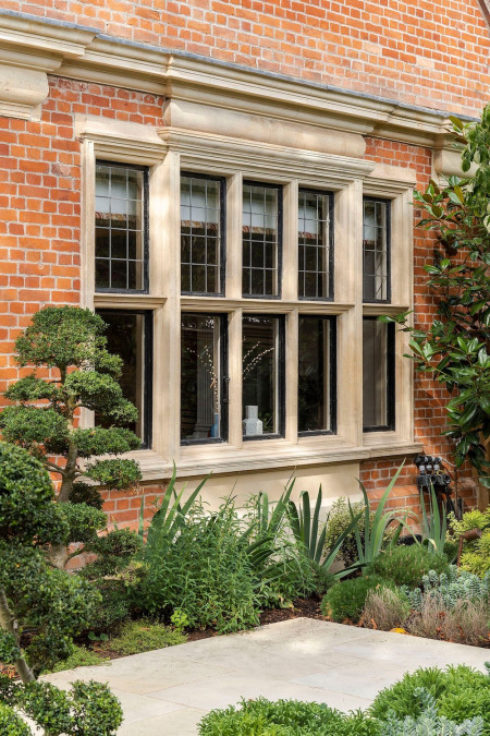 Edwardian renovation stonework windows London