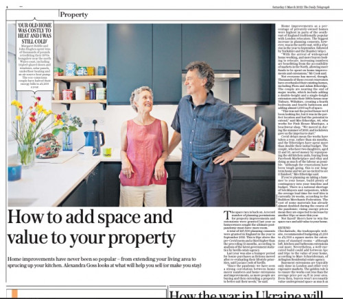 Telegraph press cutting
