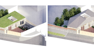 Meads contemporary house roof concepts