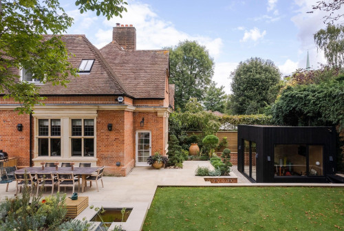 The Grove refurbished Edwardian manor with contemporary garden studio